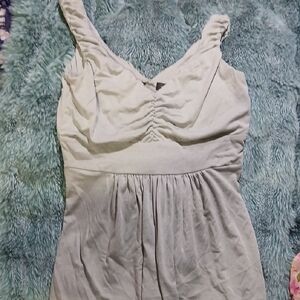 Sam & Max Elegant White Ruched Blouse